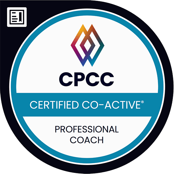 Badge Certified Professional Co-Active Coach